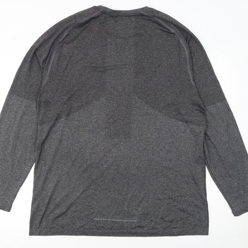 Goodmove Women's Grey XL Long Sleeve Activewear Top