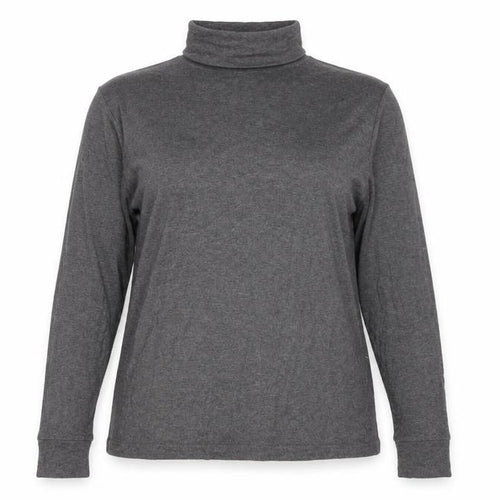 Marks and Spencer Women’s Grey Roll Neck Long Sleeve Jersey Top Size 16
