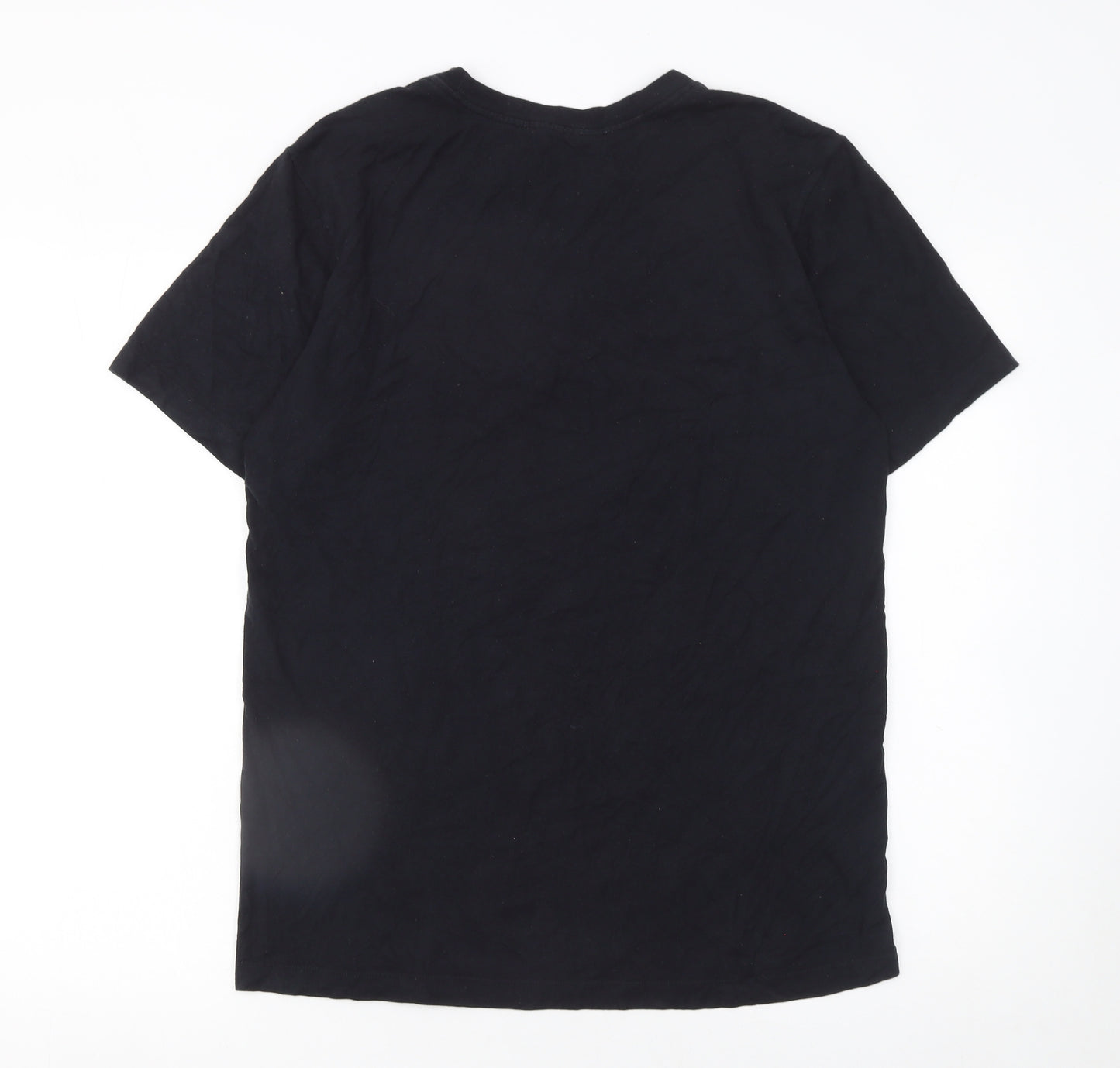 Nike Men's Black Air Graphic Short Sleeve Cotton T-Shirt Size S