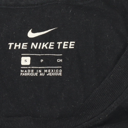 Nike Men's Black Air Graphic Short Sleeve Cotton T-Shirt Size S