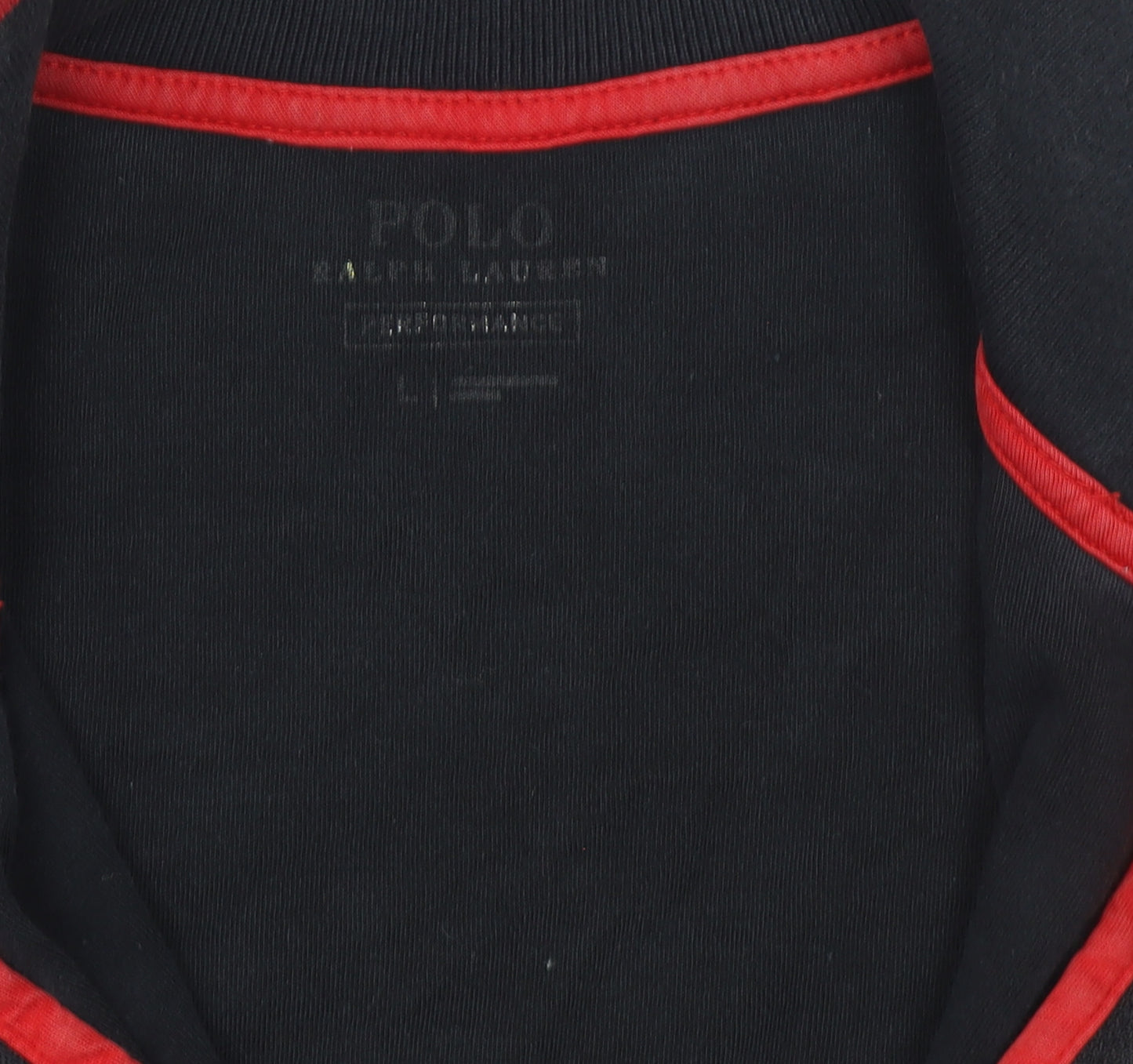 Ralph Lauren Men's Black L Track Jacket Cotton Full Zip