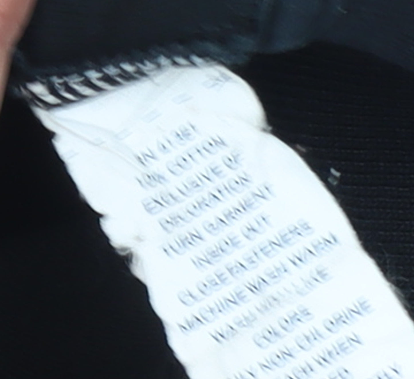 Ralph Lauren Men's Black L Track Jacket Cotton Full Zip