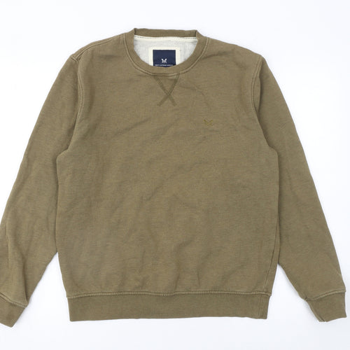 Crew Clothing Company Men's Brown Pullover Sweatshirt Size S