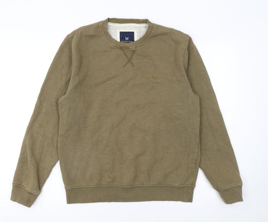 Crew Clothing Company Men's Brown Pullover Sweatshirt Size S