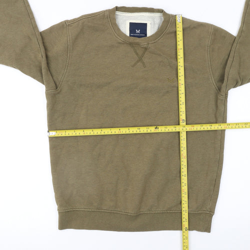 Crew Clothing Company Men's Brown Pullover Sweatshirt Size S