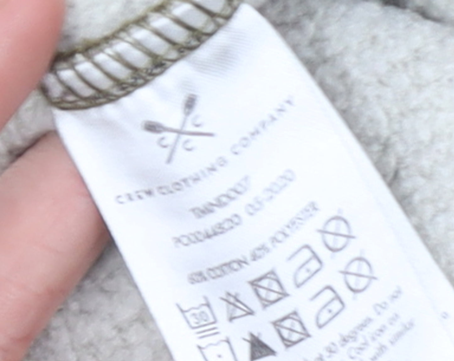 Crew Clothing Company Men's Brown Pullover Sweatshirt Size S