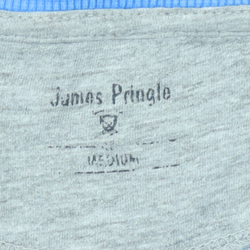 James Pringle Men's Blue Crew Neck Pullover Sweatshirt Medium