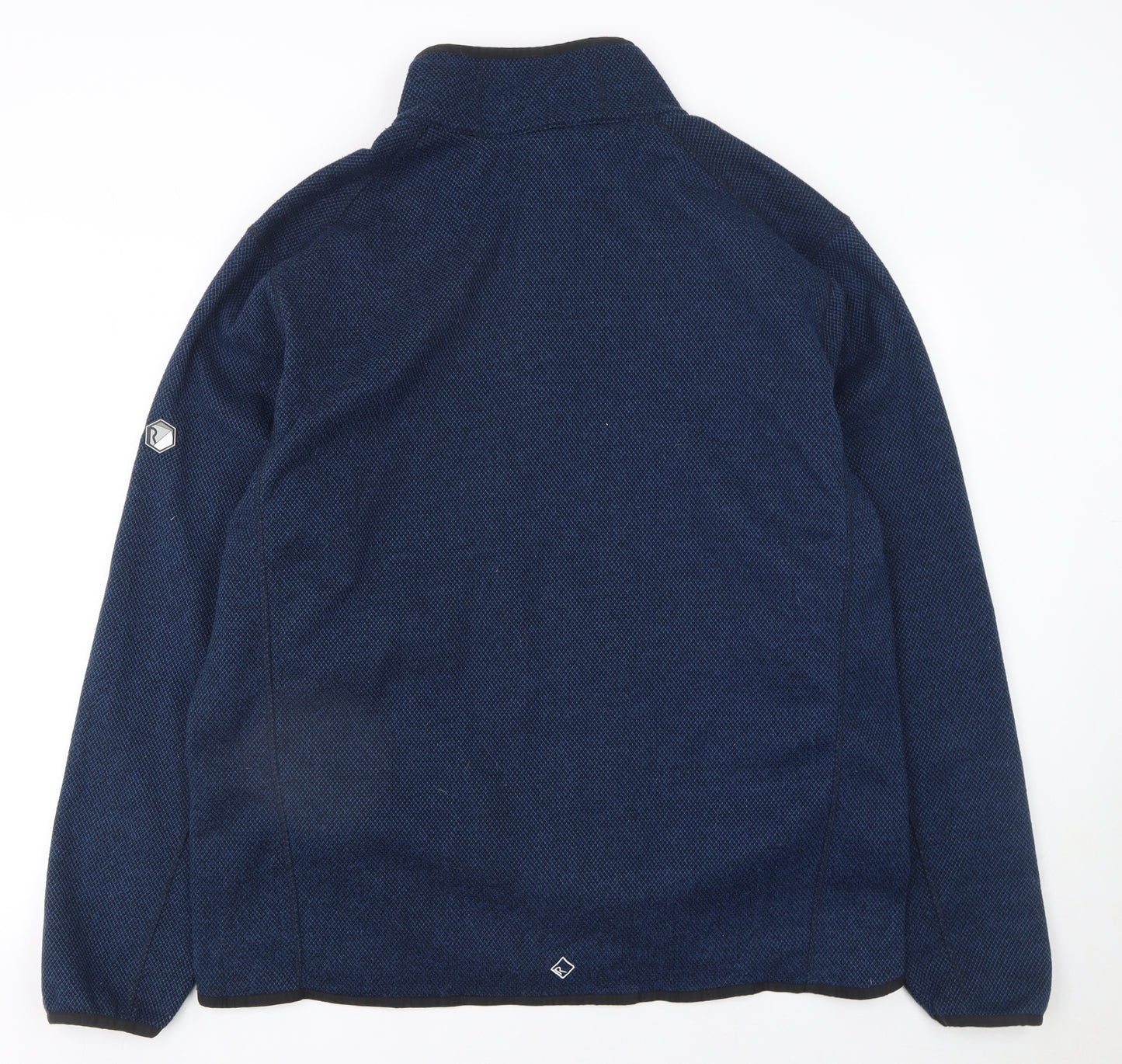 Regatta Mens Blue 2XL Basic Fleece Jacket Outdoor Walking Zip Up