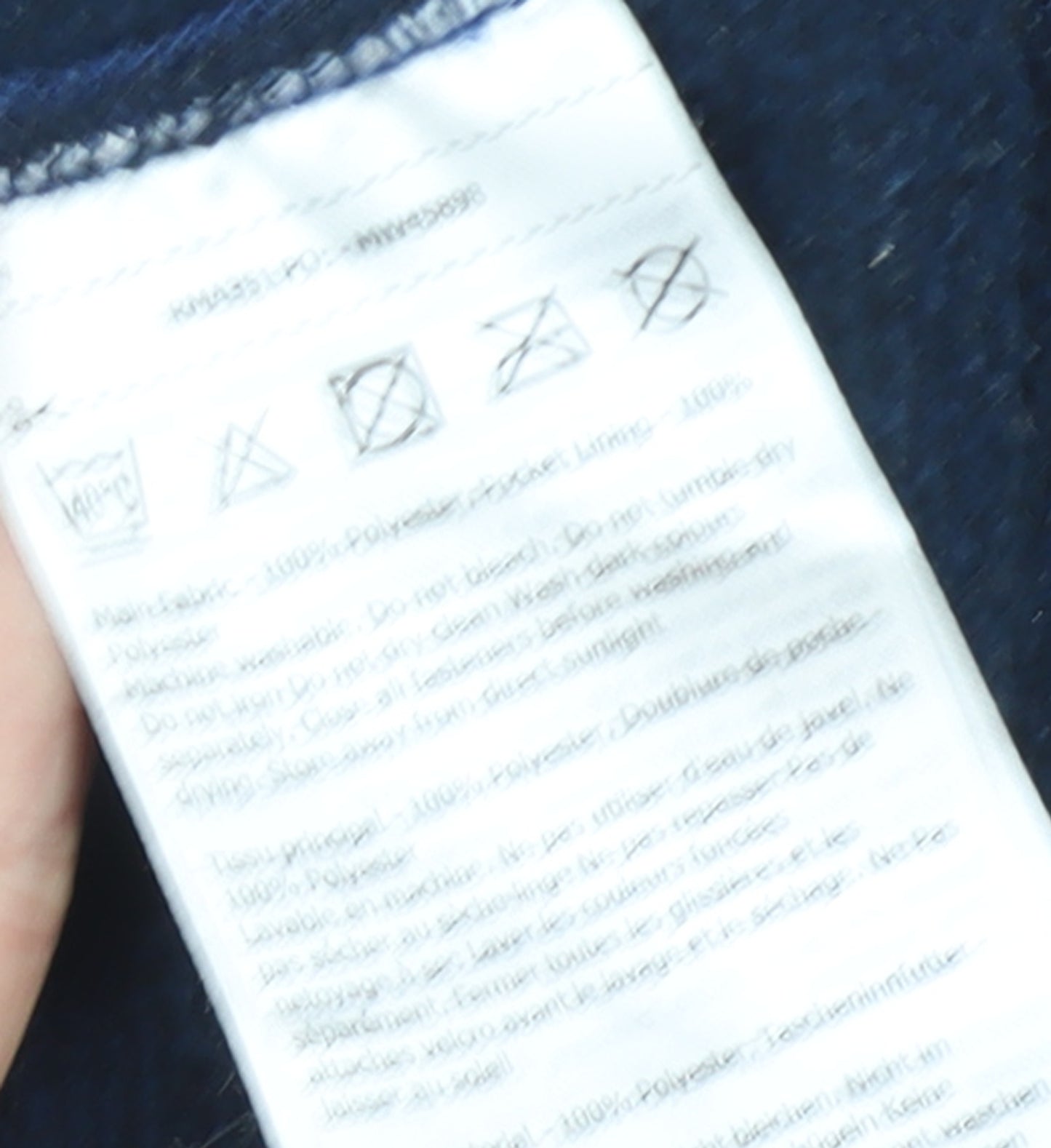 Regatta Mens Blue 2XL Basic Fleece Jacket Outdoor Walking Zip Up