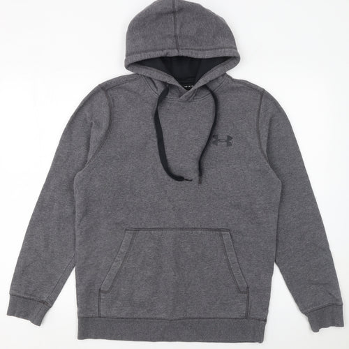 Under Armour Men’s Grey Pullover Hoodie S Athletic Fleece