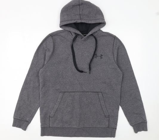 Under Armour Men’s Grey Pullover Hoodie S Athletic Fleece
