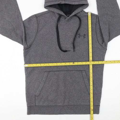 Under Armour Men’s Grey Pullover Hoodie S Athletic Fleece