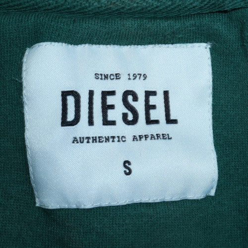Diesel Mens Multicoloured 1/4 Zip Cotton Sweatshirt Size S