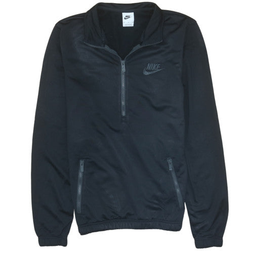 Nike Men's Black M 1/2 Zip Lightweight Sweatshirt Top