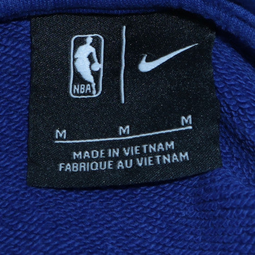 Nike Men's Blue NBA Pullover Hoodie Medium Cotton Sweatshirt
