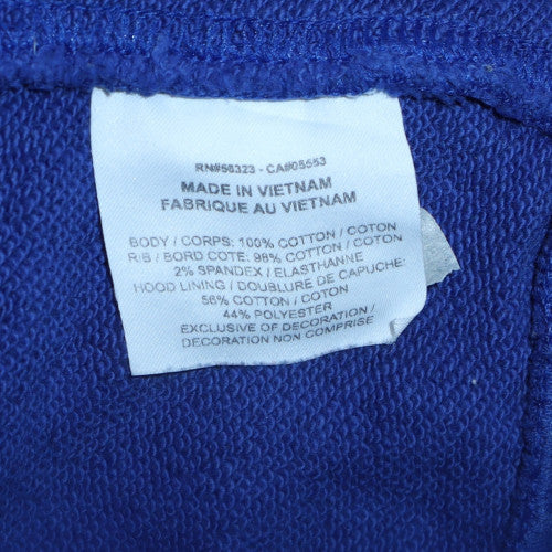 Nike Men's Blue NBA Pullover Hoodie Medium Cotton Sweatshirt