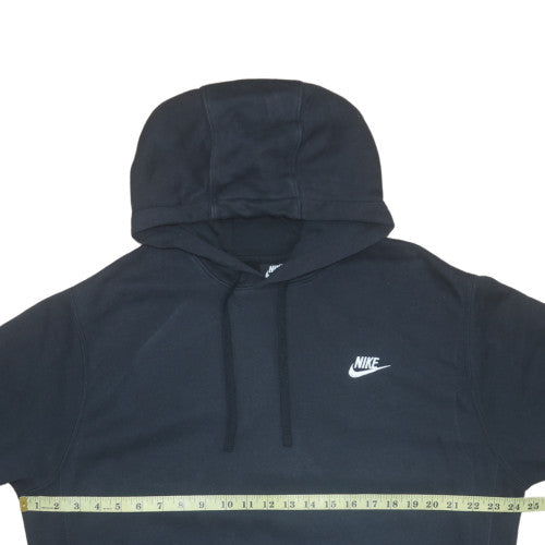 Nike Womens Black L Pullover Hoodie Sweatshirt Cotton Blend