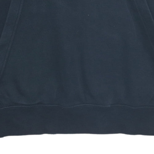 Nike Womens Black L Pullover Hoodie Sweatshirt Cotton Blend