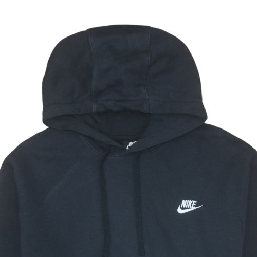 Nike Womens Black L Pullover Hoodie Sweatshirt Cotton Blend