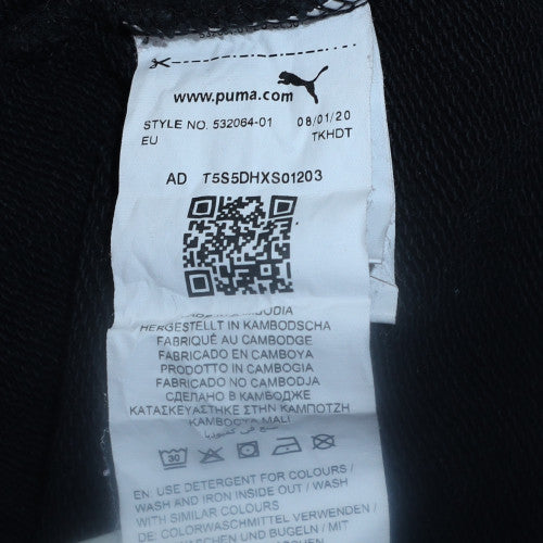 Puma Men's Black XL Pullover Hoodie Fleece Sportswear
