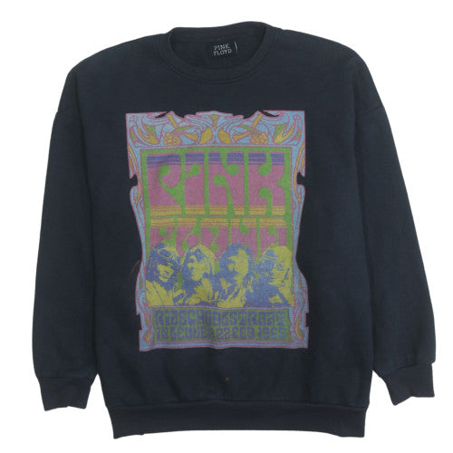 Primark Pink Floyd Women's Black Pullover Sweatshirt M Graphic Print