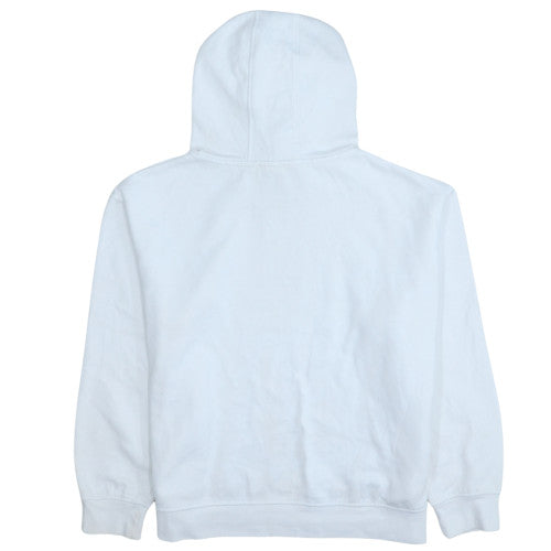 Disney Womens White Mickey Mouse Pullover Hoodie Size L