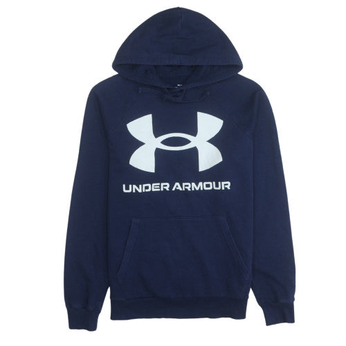 Under Armour Men's Blue Pullover Hoodie M Sports Fleece Sweatshirt