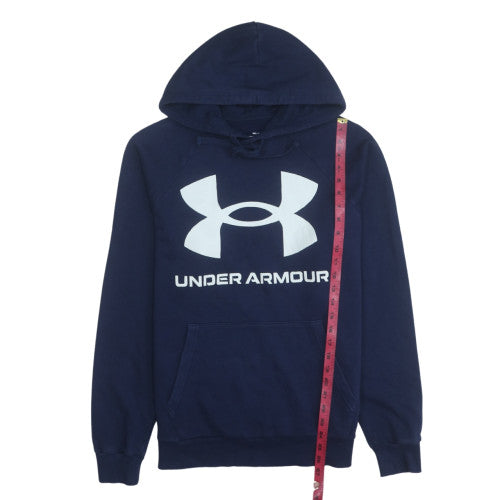 Under Armour Men's Blue Pullover Hoodie M Sports Fleece Sweatshirt