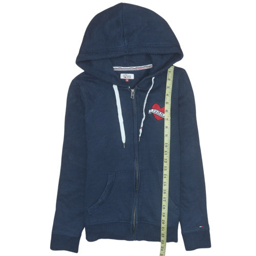 Tommy Hilfiger Denim Women's Navy Full Zip Hoodie Size M