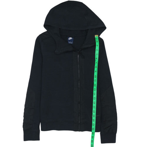 Nike Men's Black Full Zip Hooded Sweatshirt Size S Regular Fit