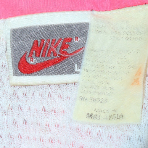 Nike Men's Pink Black Grey Retro Sports Waistcoat Size L
