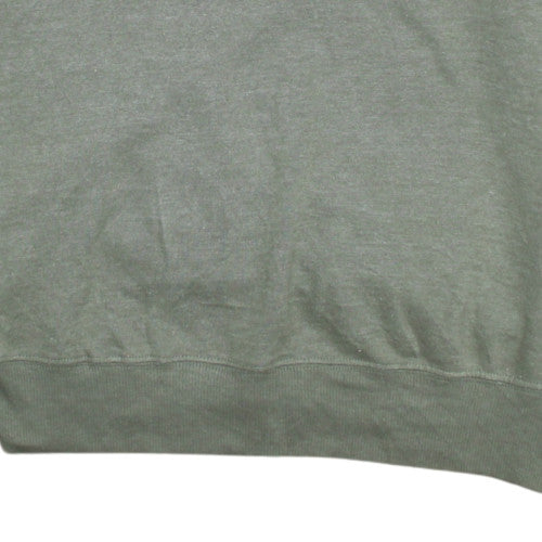 Calvin Klein Women's Green Pullover Sweatshirt L Cotton Blend