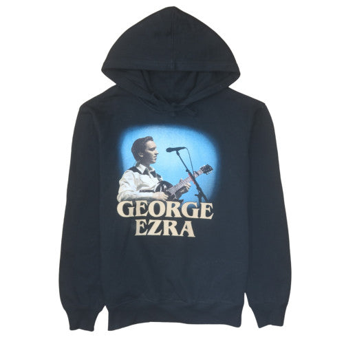 Stedman Unisex Black George Ezra Pullover Hoodie Size S