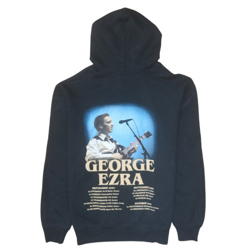 Stedman Unisex Black George Ezra Pullover Hoodie Size S