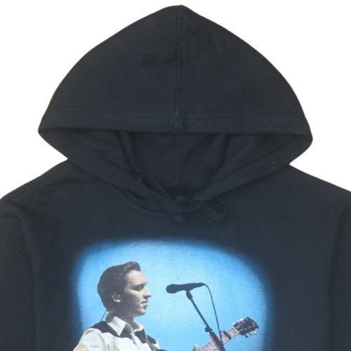 Stedman Unisex Black George Ezra Pullover Hoodie Size S