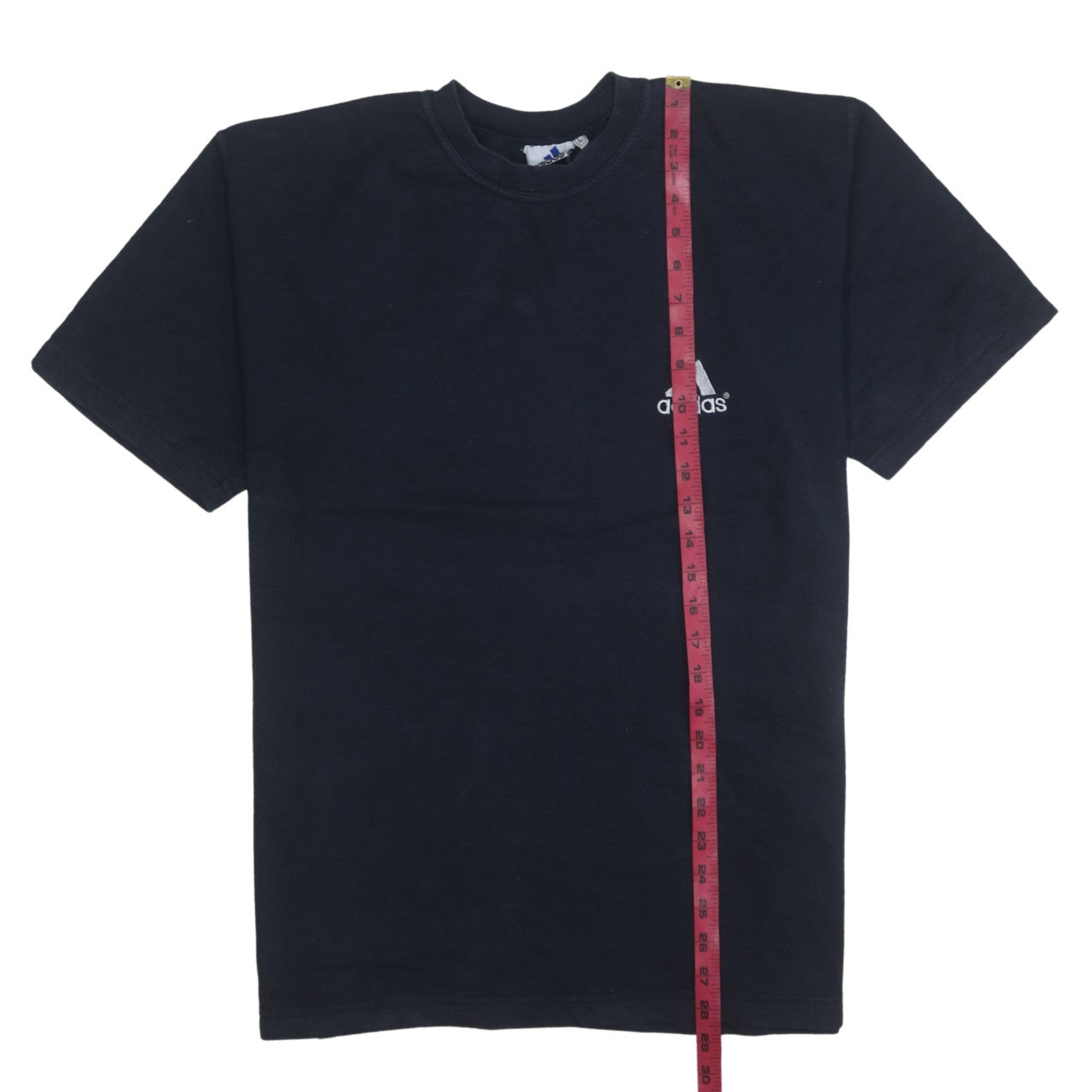 Adidas Men's Black Cotton Crew Neck Short Sleeve Sports T-Shirt L