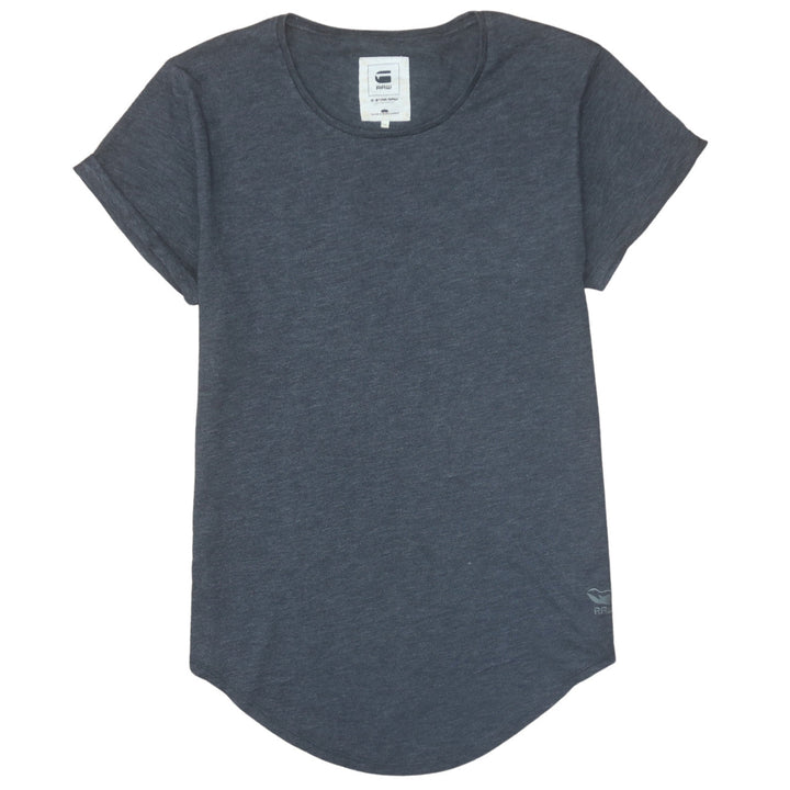 G-Star RAW Men’s Grey Cotton Crew Neck Short Sleeve T-Shirt S Regular