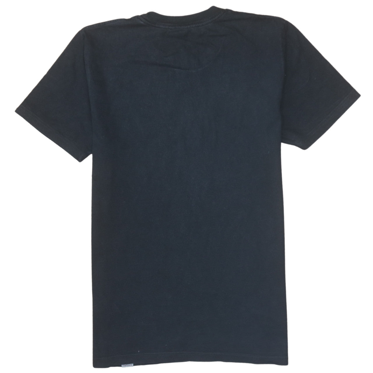 Carhartt Mens Black Cotton Graphic Print Short Sleeve T-Shirt Size S