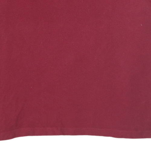 Ralph Lauren Men's Red XL Cotton Polo Shirt Classic Fit