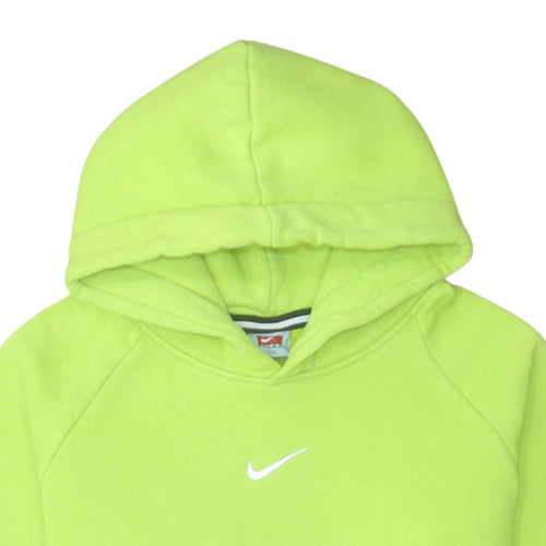 Nike Womens Lime Green Pullover Hoodie XXL Relaxed Fit Sweatshirt