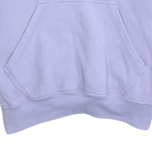 Champion Womens Lilac Pullover Hoodie Size S Cotton Blend Logo