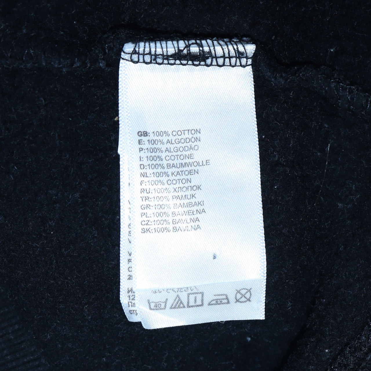 The North Face Womens Black Medium Pullover Hoodie Cotton Logo Sweatshirt