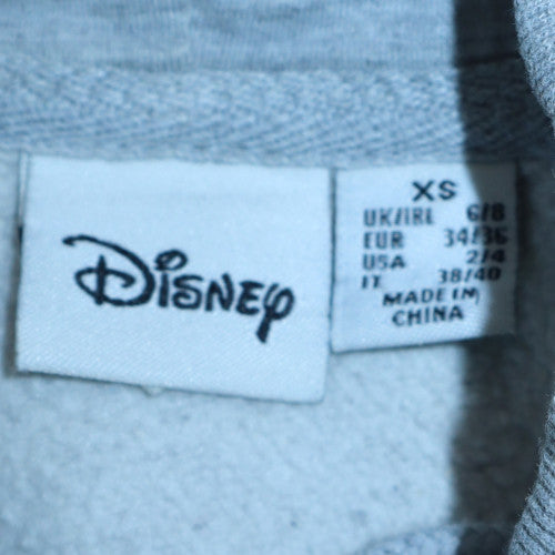 Disney Primark Womens Grey XS Hoodie Minnie Mouse Pullover