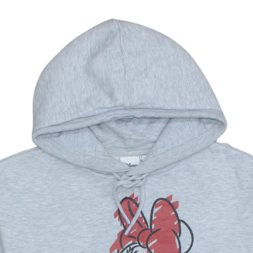 Disney Primark Womens Grey XS Hoodie Minnie Mouse Pullover