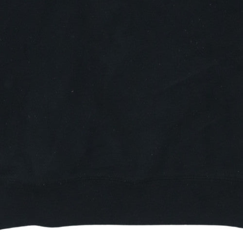Emporio Armani Men's Black Cotton Blend Pullover Sweatshirt Size L