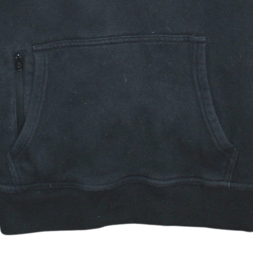 Hollister Men's Black XS Relaxed Fit Pullover Hoodie