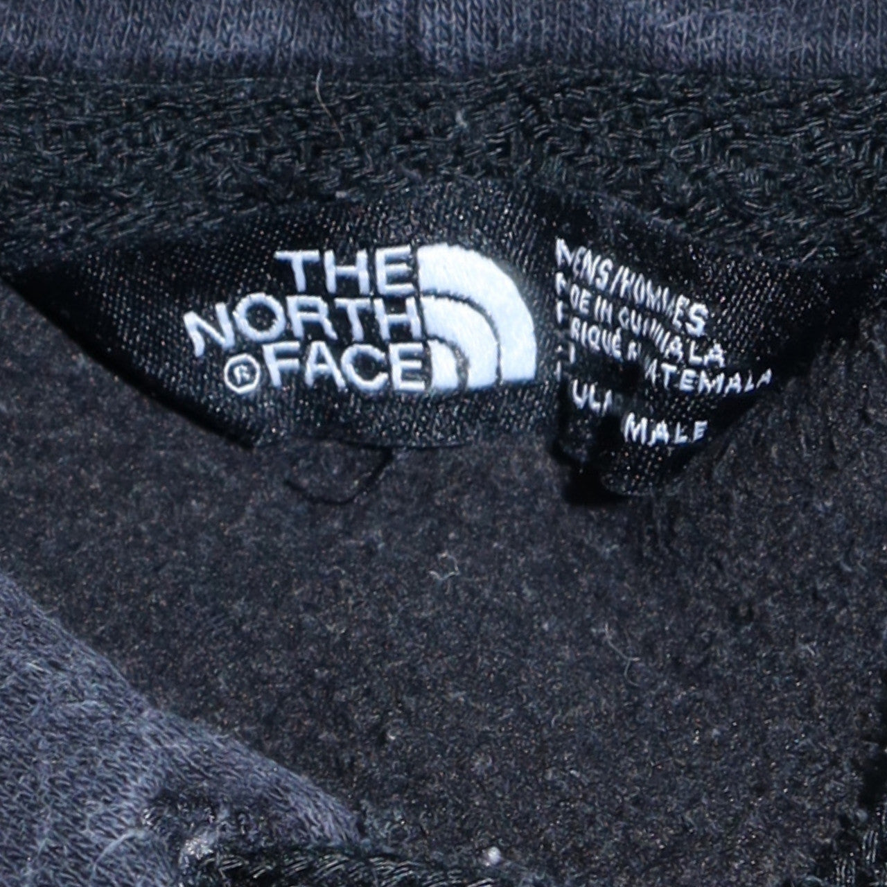 The North Face Men's Black Pullover Hoodie Regular Fit Size M