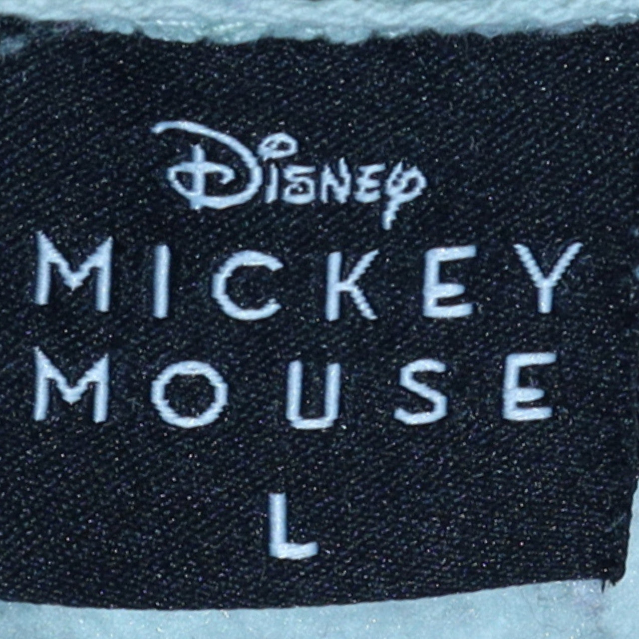 Disney Mickey Mouse Women's Light Blue Pullover Sweatshirt L 16-18