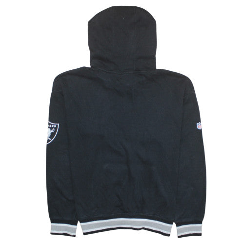 Primark NFL Raiders Men's Black Pullover Hoodie M