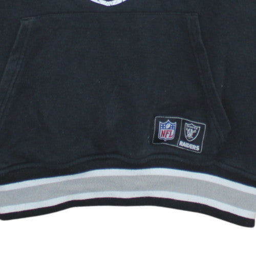 Primark NFL Raiders Men's Black Pullover Hoodie M